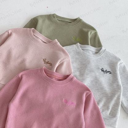 Baby Toddler 2-piece Embroidered Waffle Set - image 10