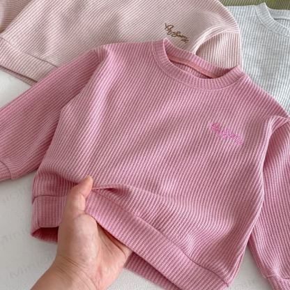 Baby Toddler 2-piece Embroidered Waffle Set - image 11