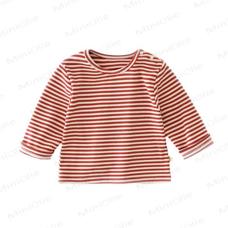 Baby Striped Red T-Shirt - image 3