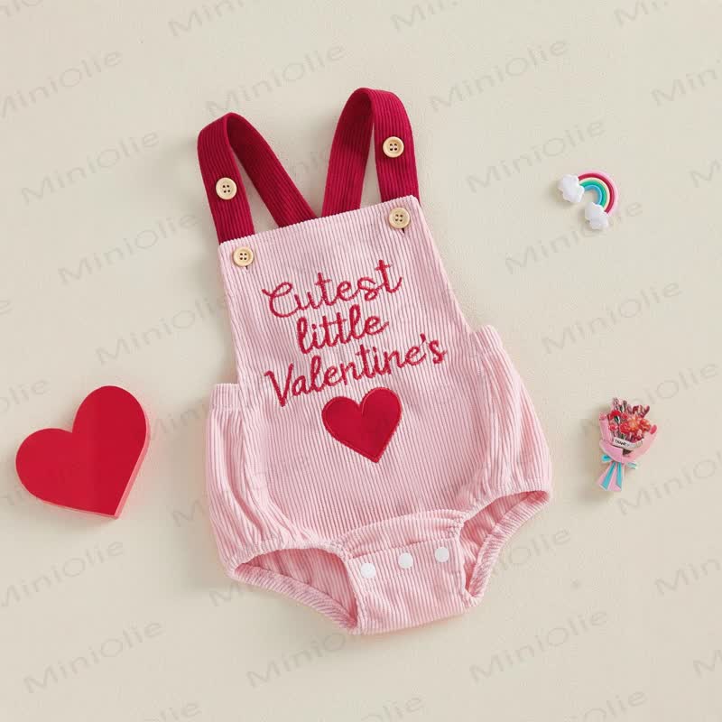 CUTEST LITTLE VALENTINE'S Baby Bodysuit - image 2