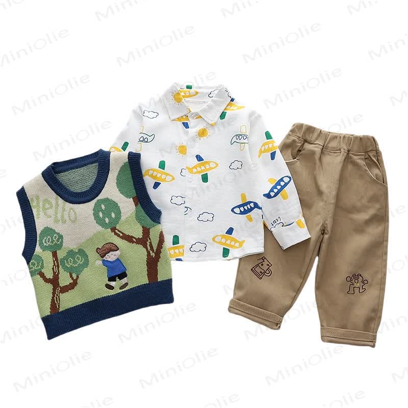 HELLO Baby Toddler Boy 3-piece Set - image 5