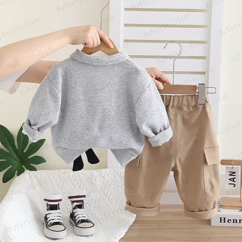 Baby Toddler Boy Giraffe 2-piece Set - image 4