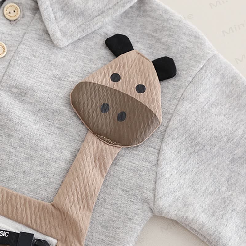 Baby Toddler Boy Giraffe 2-piece Set - image 7