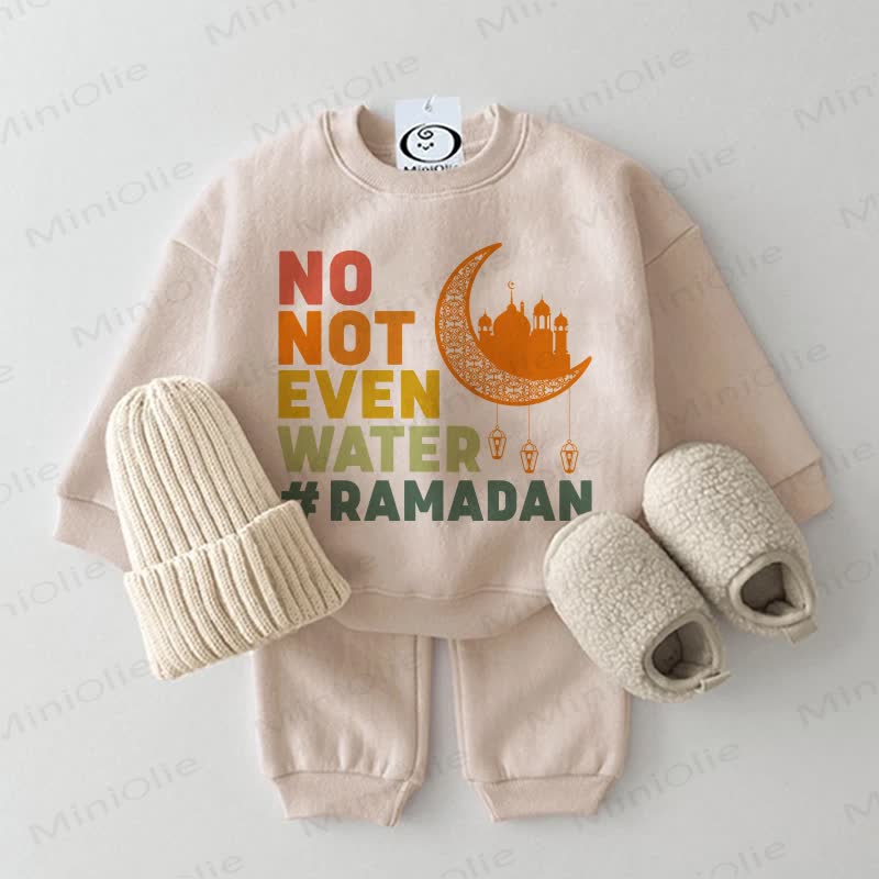 NO NOT EVEN WATER RAMADAN Baby 2-piece Beige Set - Beige - 2-3T - image 1