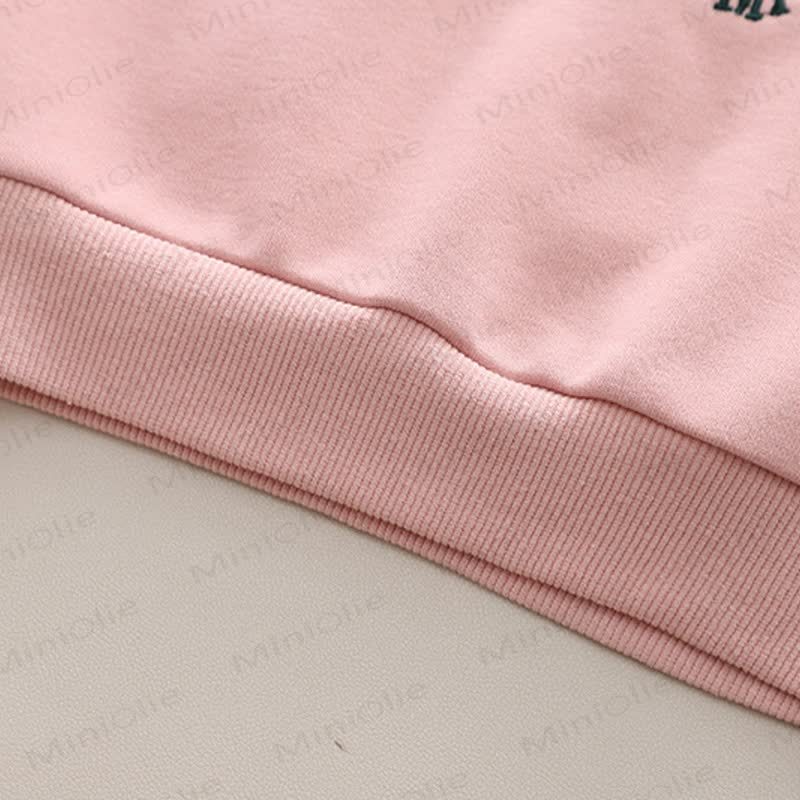 WORLD IS MINE Baby Toddler Girl Flower Bow Smiley 2-piece Set - image 10