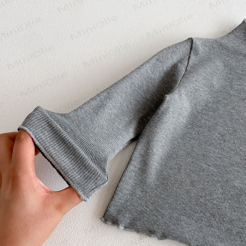 Baby Toddler Girl Grey Dot Bow 3-piece Set - image 15