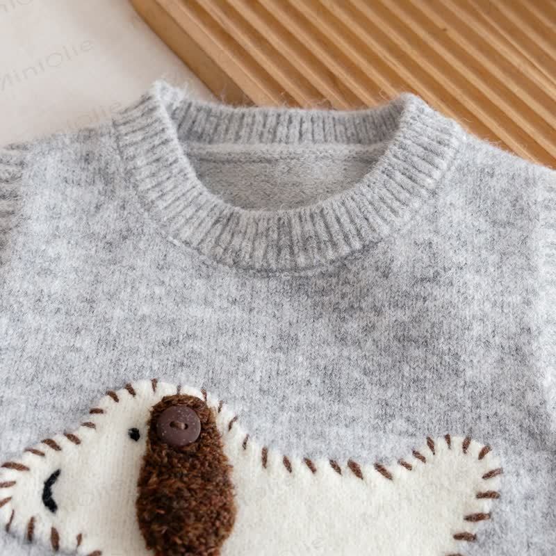 Toddler Puppy Embroidered Vest - image 8