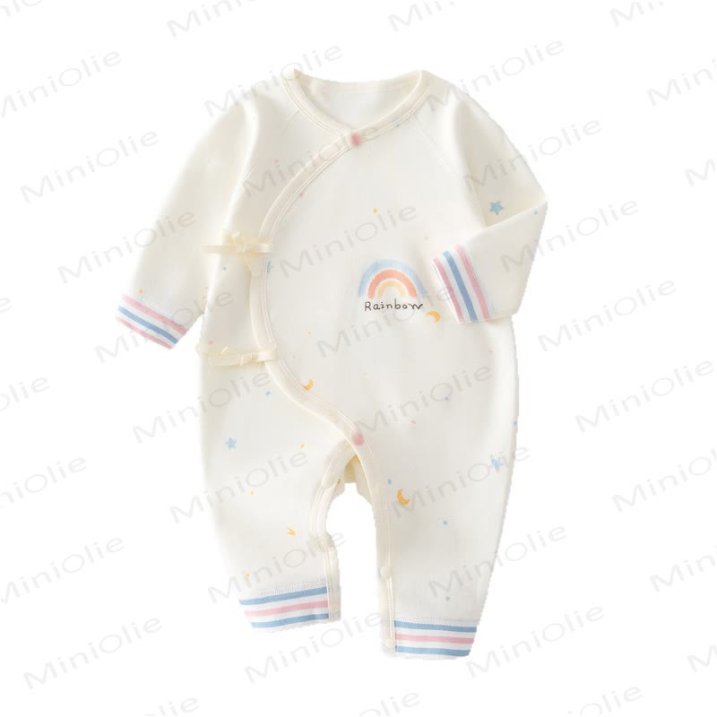  RAINBOW Baby Newborn Kimono Romper - image 3