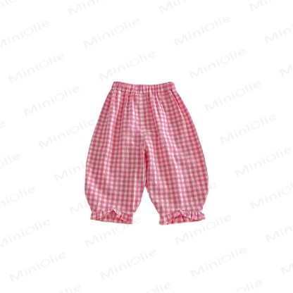 Baby Toddler Girl Plaid Pants - image 5