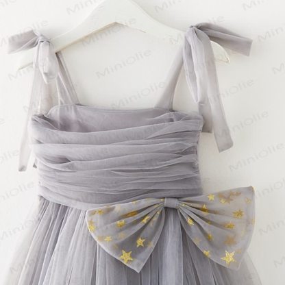 Baby Toddler Girl Bows Mesh Dress - image 11