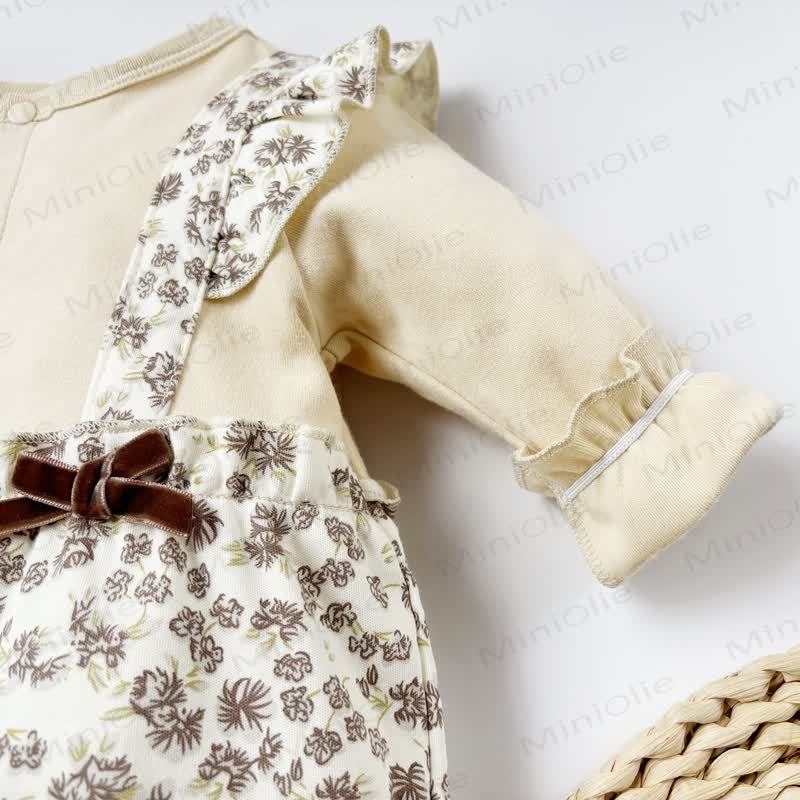 Baby Flower Bow Romper - image 5