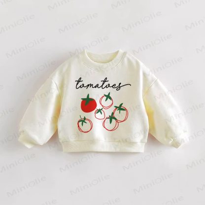 TOMATO Baby Toddler Cream Sweatshirt - Cream - 3-5T - image 1