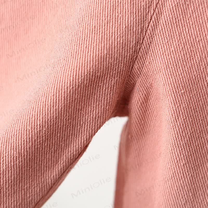 Baby Toddler Mushroom Woven Overalls - image 10