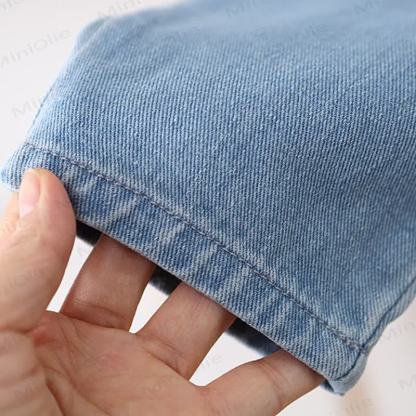 Baby Toddler Girl Flower Denim Overalls - image 9