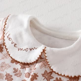 Baby Maple Leaf/Flower Romper - image 4