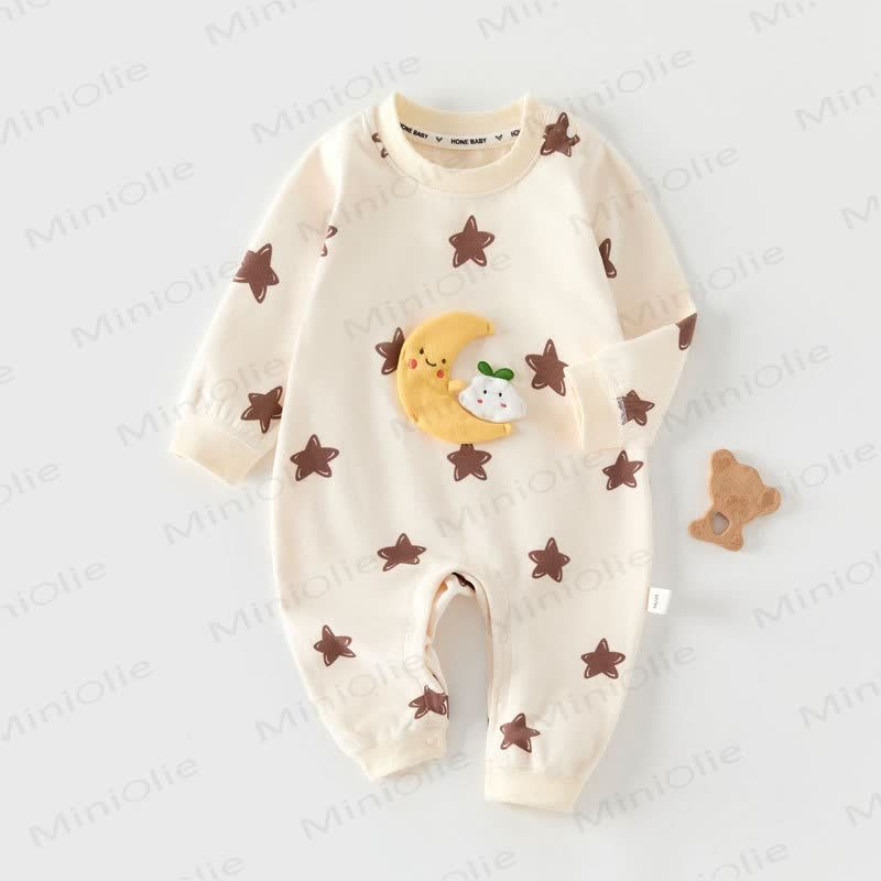 Baby Lion Moon Romper - Moon - 18-24M - image 3
