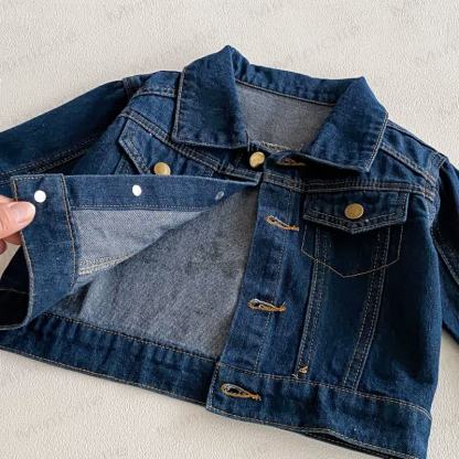 Baby Toddler Blue Denim 2-piece Set - image 8