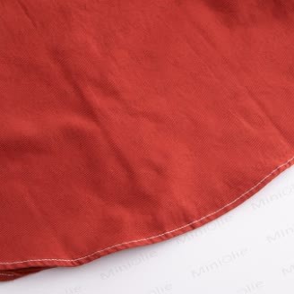 Kid Boy Pocket Red Shirt - image 9