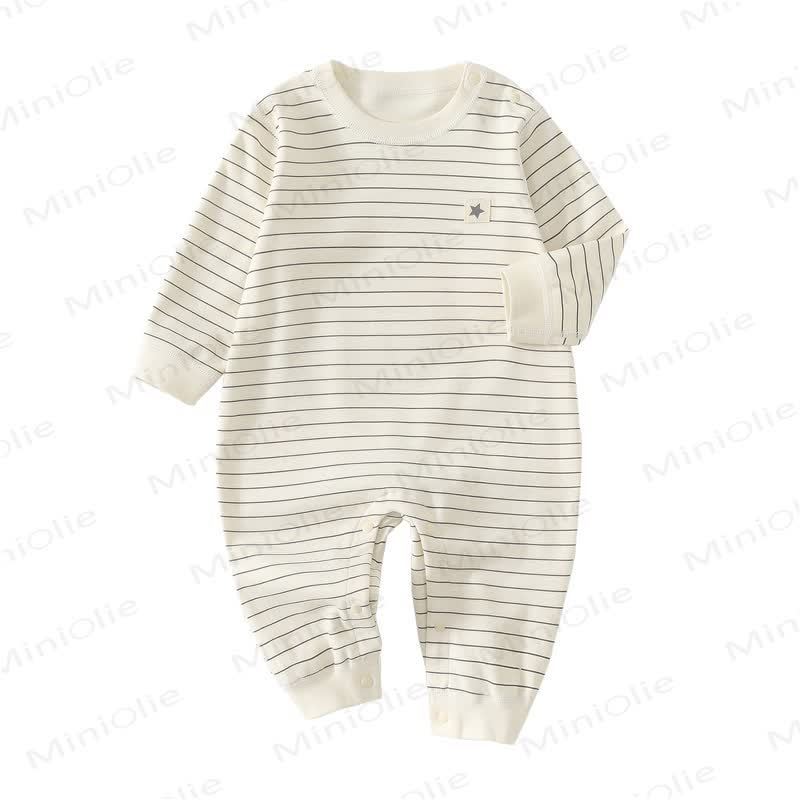 Baby Star Striped Romper - image 3