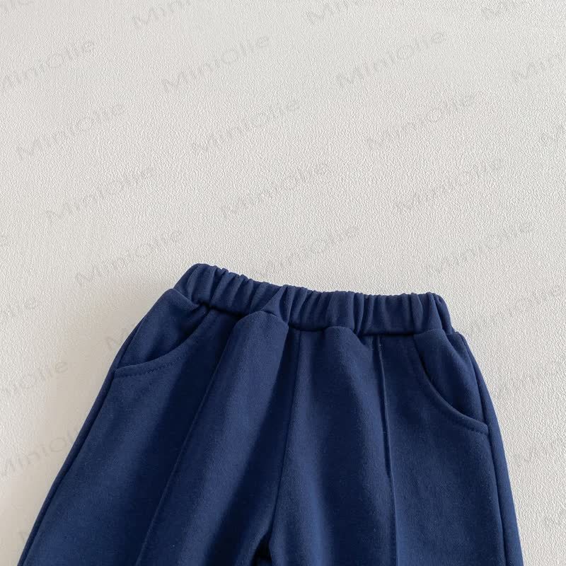 Baby Toddler Bow Bear Color Block 2-piece Set - image 7