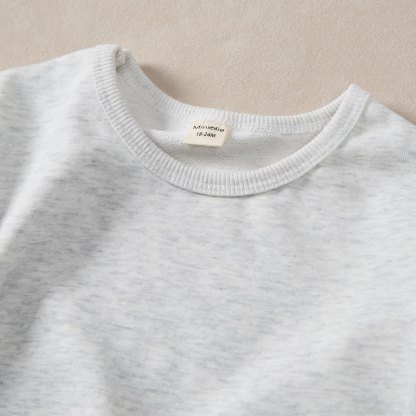 I'M WATCHING FORMULA 1 WITH MOMMY Baby Car Sweatshirt 2-piece Gray Set - image 3