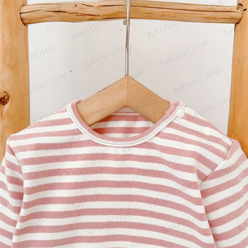 Baby Rabbit Overalls and Striped Tee Set - image 9