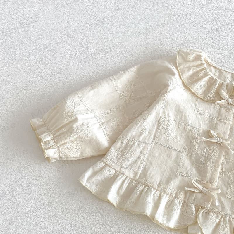 Baby Toddler Girl Solid Color Tank Top/Denim Pants/Bow Top - image 15