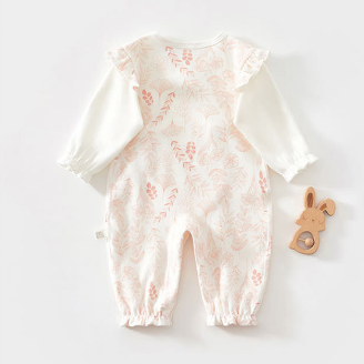 Baby Newborn 3D Flower Kimono Romper - image 2