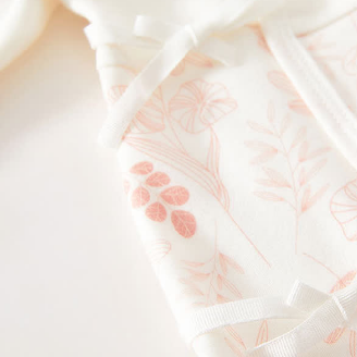 Baby Newborn 3D Flower Kimono Romper - image 5