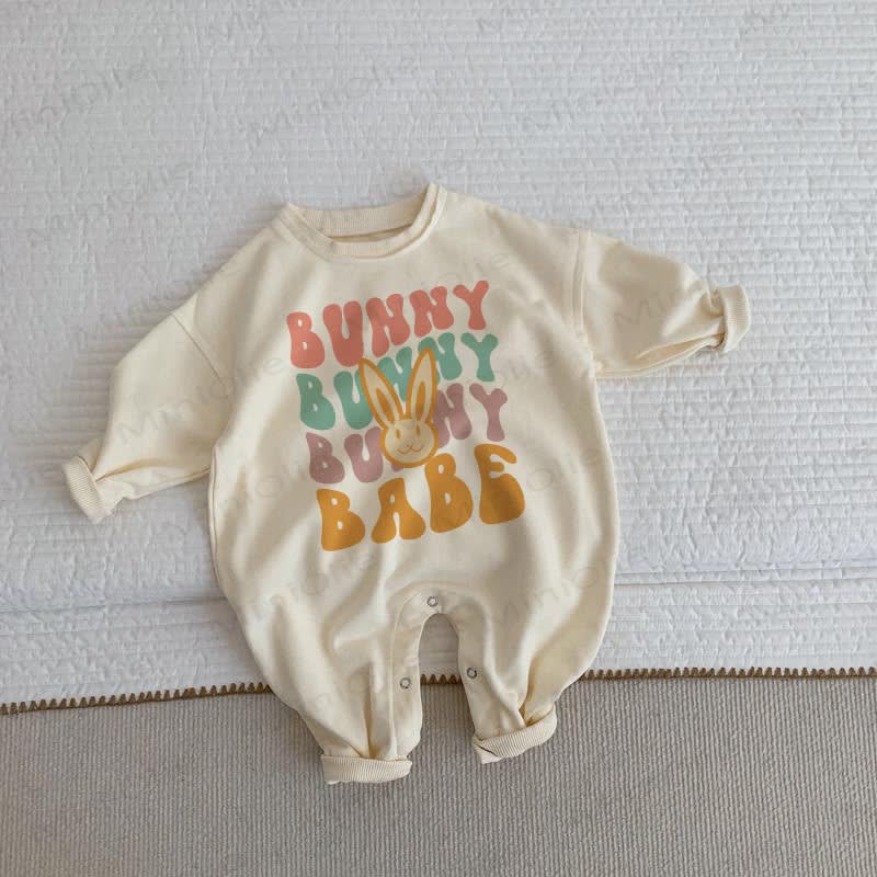 BUNNY BABE Baby Beige Romper - Beige - 2-3T - image 1