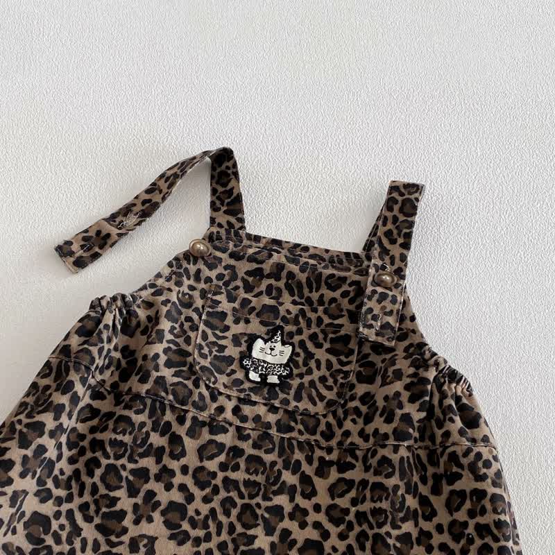 Baby Leopard Romper/Jacket/Overalls - image 12