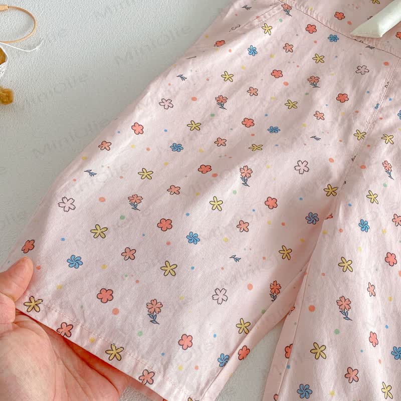 Baby Toddler Girl Bow Flower Overalls/Solid Color Lace Top - image 12