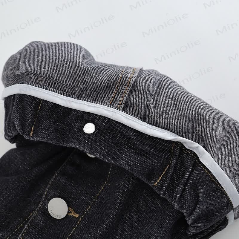Toddler Kid Girl Denim Solid Color Shorts - image 15