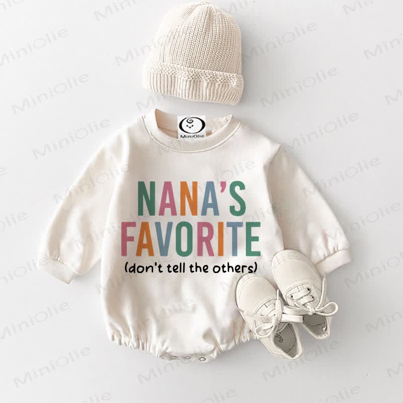 NANA'S FAVORITE Baby White Bodysuit - White - 18-24M - image 1