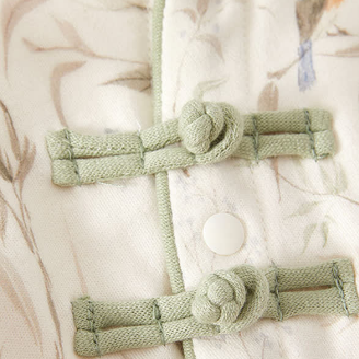 Baby Floral Romper (Without Heaband) - image 2