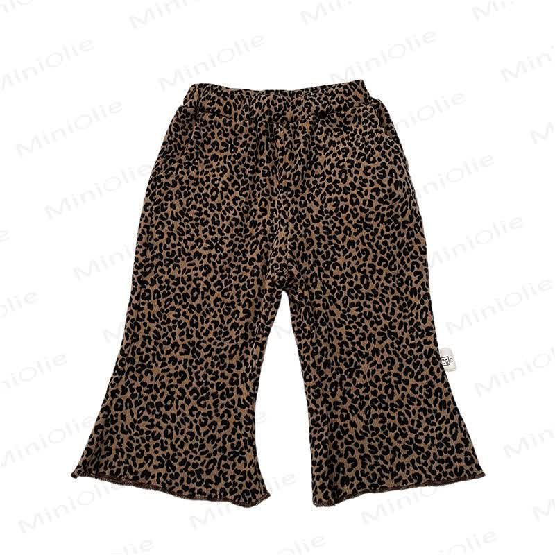 Baby Toddler Girl Leopard Print Pants - image 3