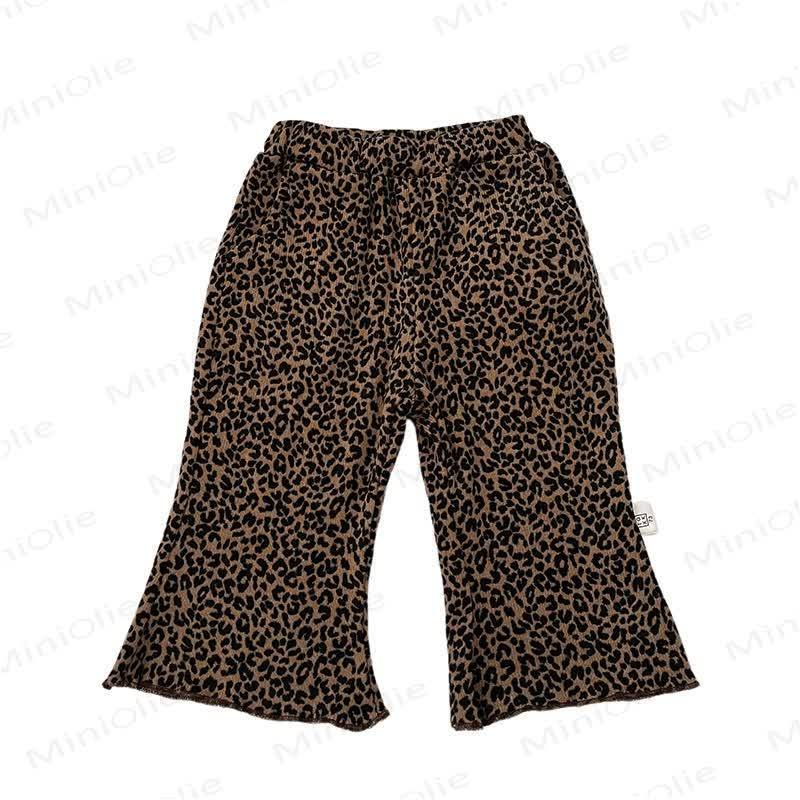 Baby Toddler Girl Leopard Print Pants - image 3