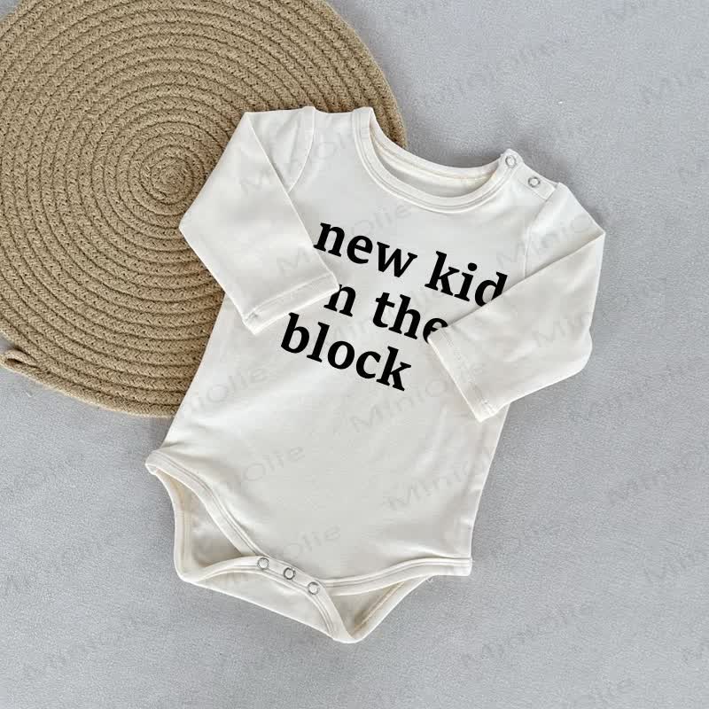 NEW KID ON THE BLOCK Baby Bodysuit - White - 18-24M - image 1