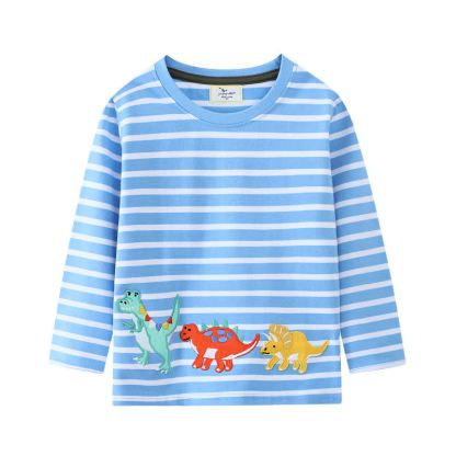 Toddler Dinosaur Blue Tee - Blue - 7T - image 1