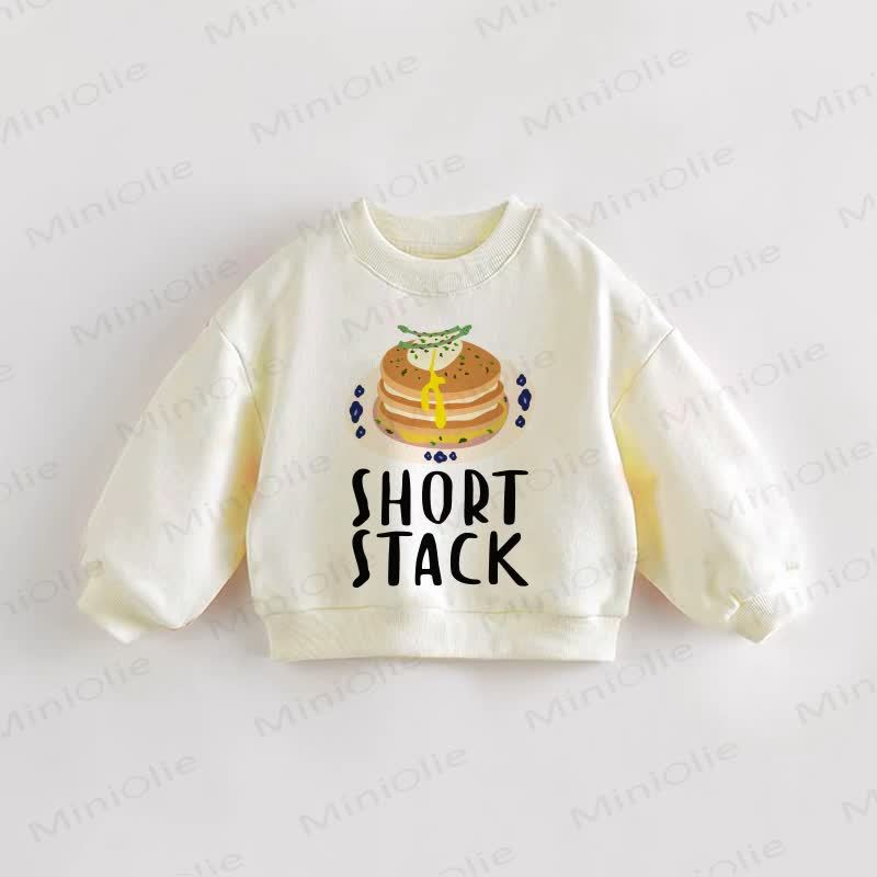 SHORT STACK Baby Toddler Cream Sweatshirt - Cream - 3-5T - image 1