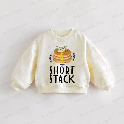 SHORT STACK Baby Toddler Cream Sweatshirt - Cream - 3-5T - image 1