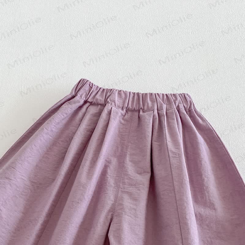 Baby Toddler Boy Solid Color Loose Summer Pants - image 8