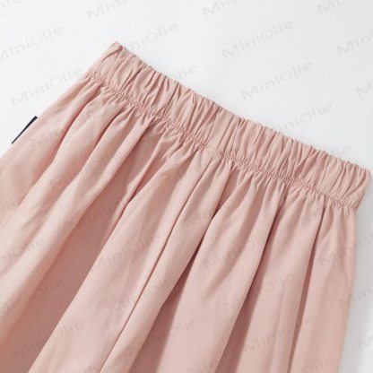 Toddler Kid Girl Pink Lace Flower 2-piece Set - image 12