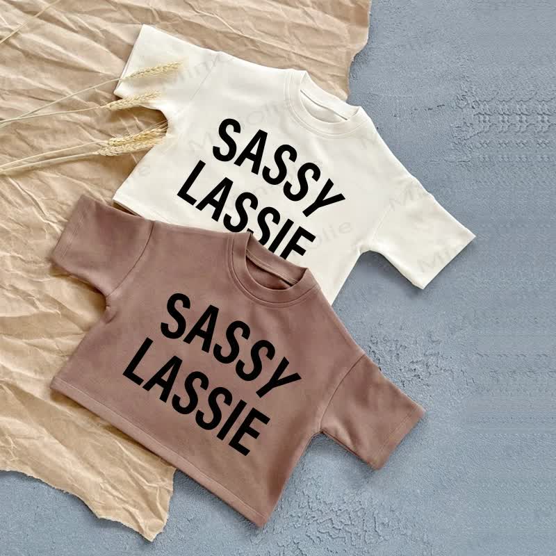 SASSY LASSIE Baby Summer Casual T-Shirt - image 1
