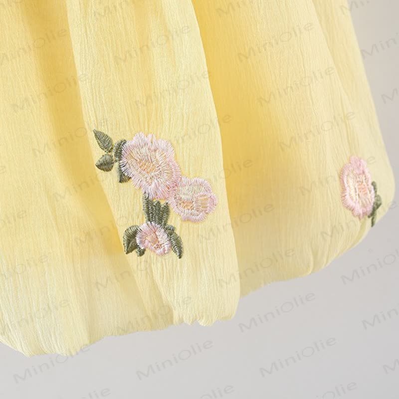 Baby Girl Bow Flower Slip Dress - image 10