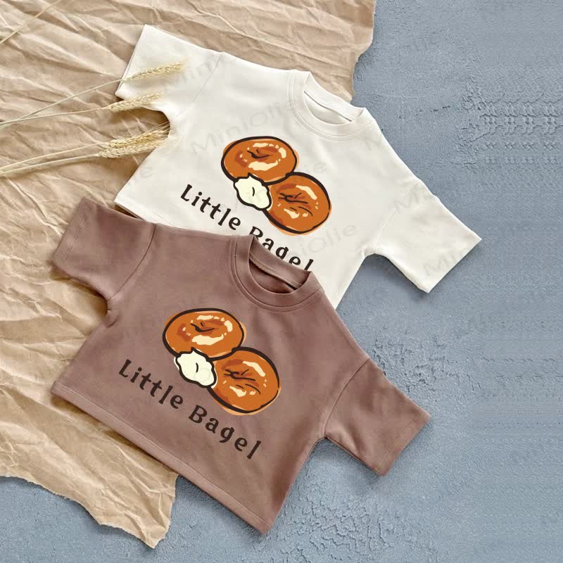 LITTLE BAGEL Baby Summer Casual T-Shirt - image 1