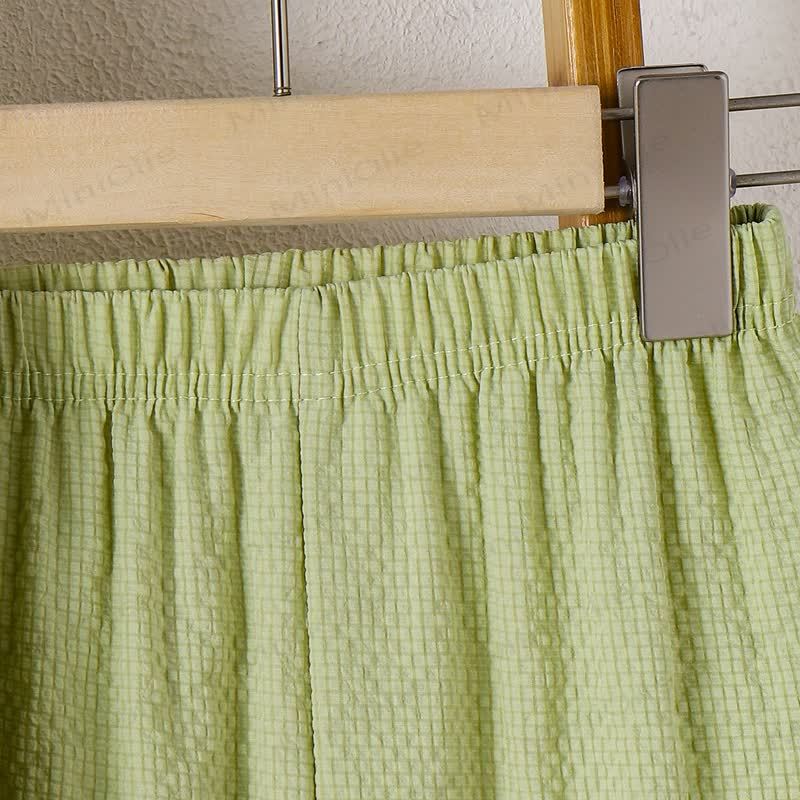 Toddler Kid Girl Sweet Bow Waffle 2-piece Set - image 7