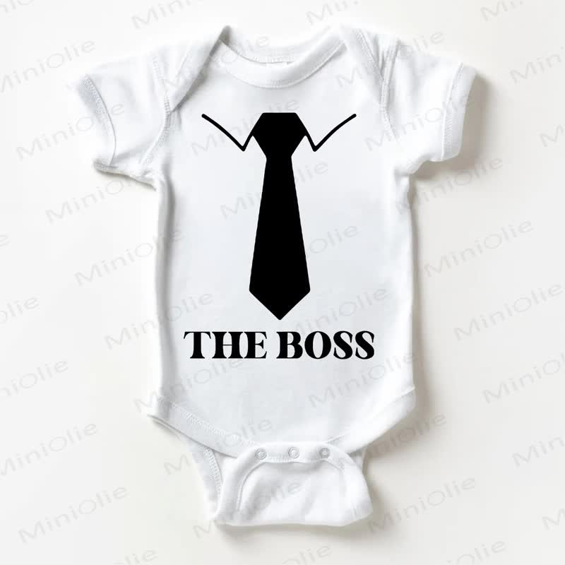 THE BOSS Baby White Bodysuit - White - 18-24M - image 1