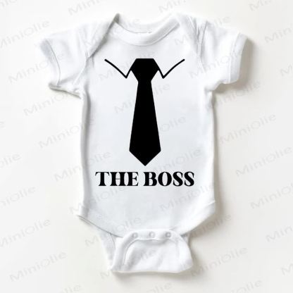 THE BOSS Baby White Bodysuit - White - 18-24M - image 1