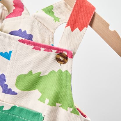 Baby Toddler Colorful Dinosaurs Overalls - image 5